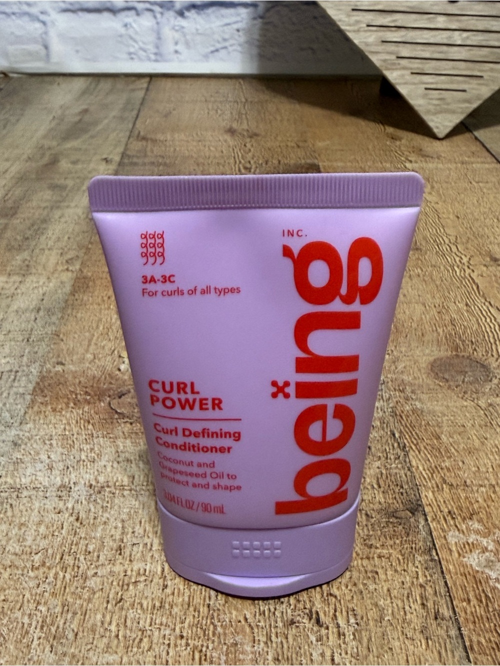 being Curl Power Conditioner - 3 oz : Curl Enhancing, Cream Formula, For Curly H